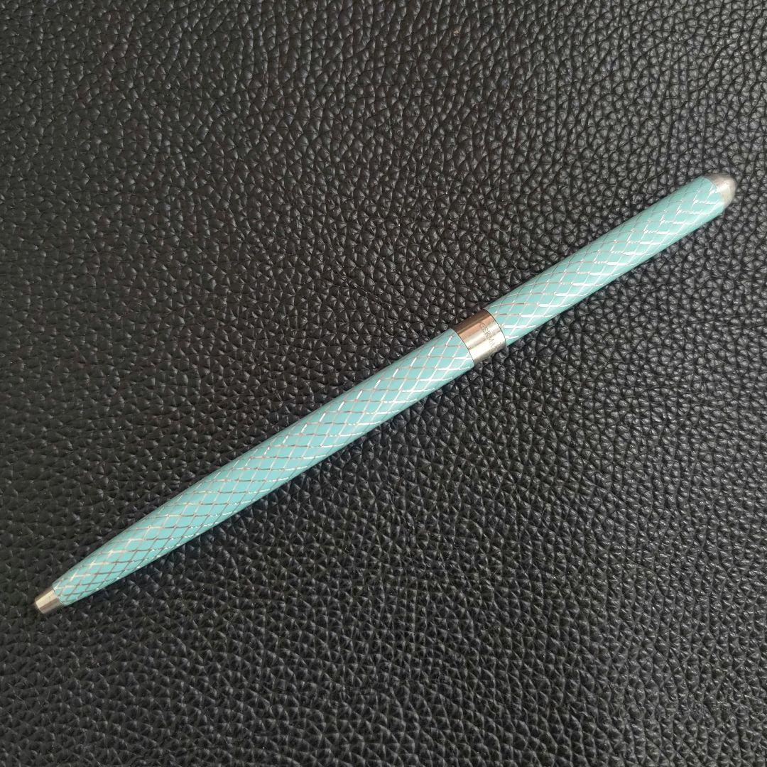 希少 ティファニー ボールペン ダイヤモンドテクスチャー SV925