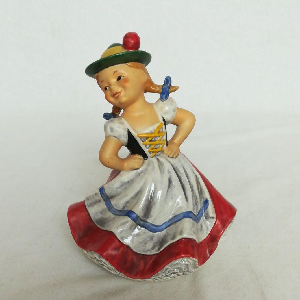 ドイツ　ゲーベル社　フンメル人形　少女