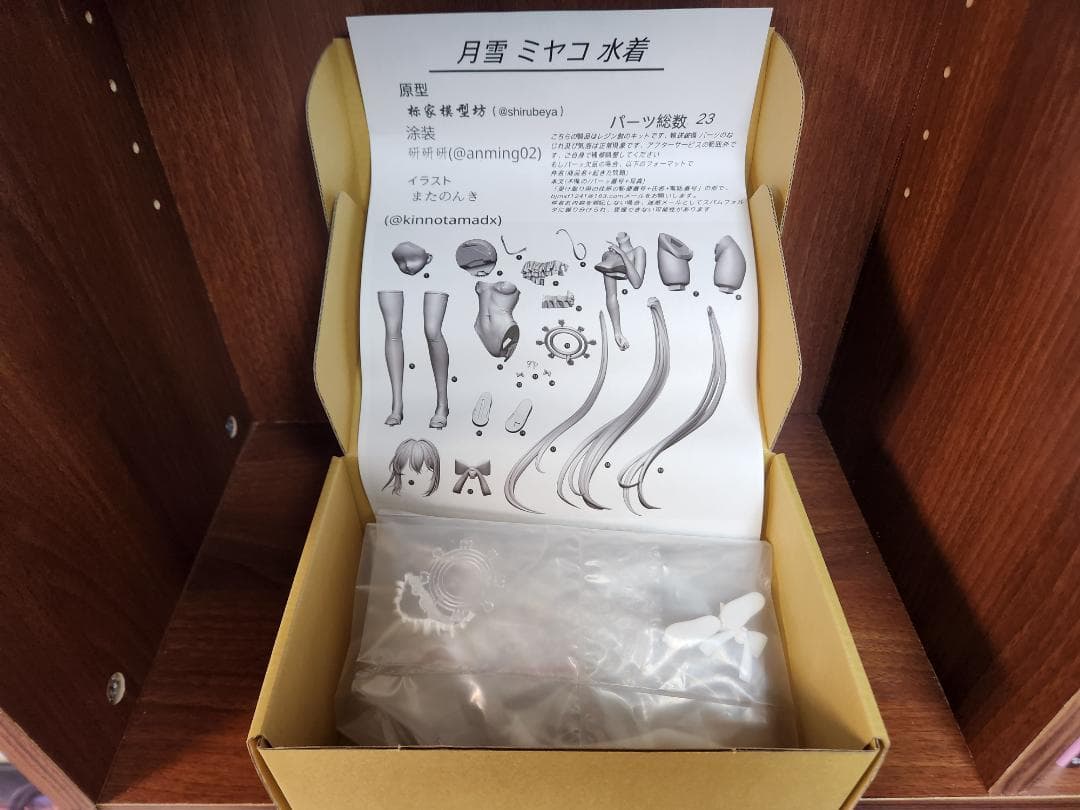 月雪ミヤコ 水着 フィギュア ブルーアーカイブ ガレージキット 1/6スケール