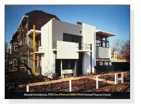 額装品/シュレーテル邸/ヘーリット トーマズ リートフェルト/アート/ポスター