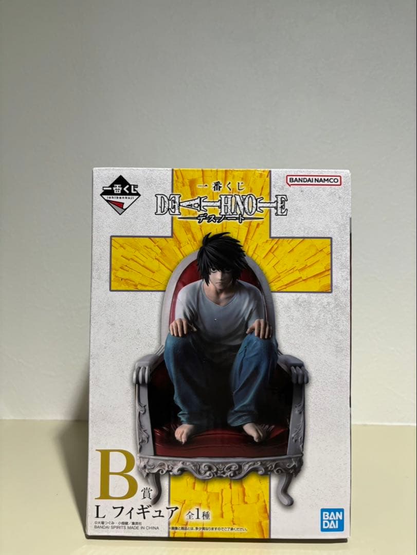 デスノート　一番くじ　B賞　Lフィギュア　未開封