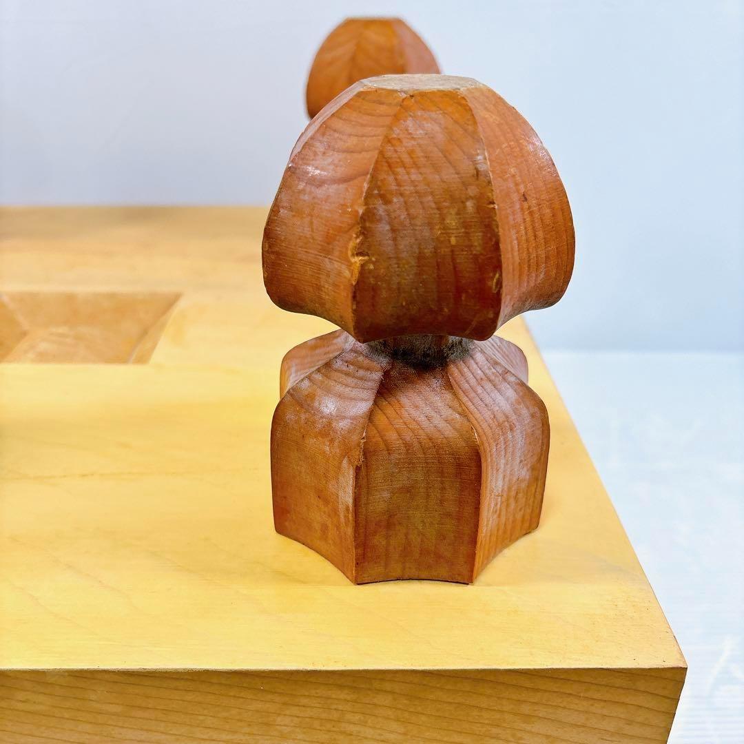 【美品】囲碁盤 極厚 高級 へそ付き 厚さ17.6cm 5.8寸 天地柾 柾目