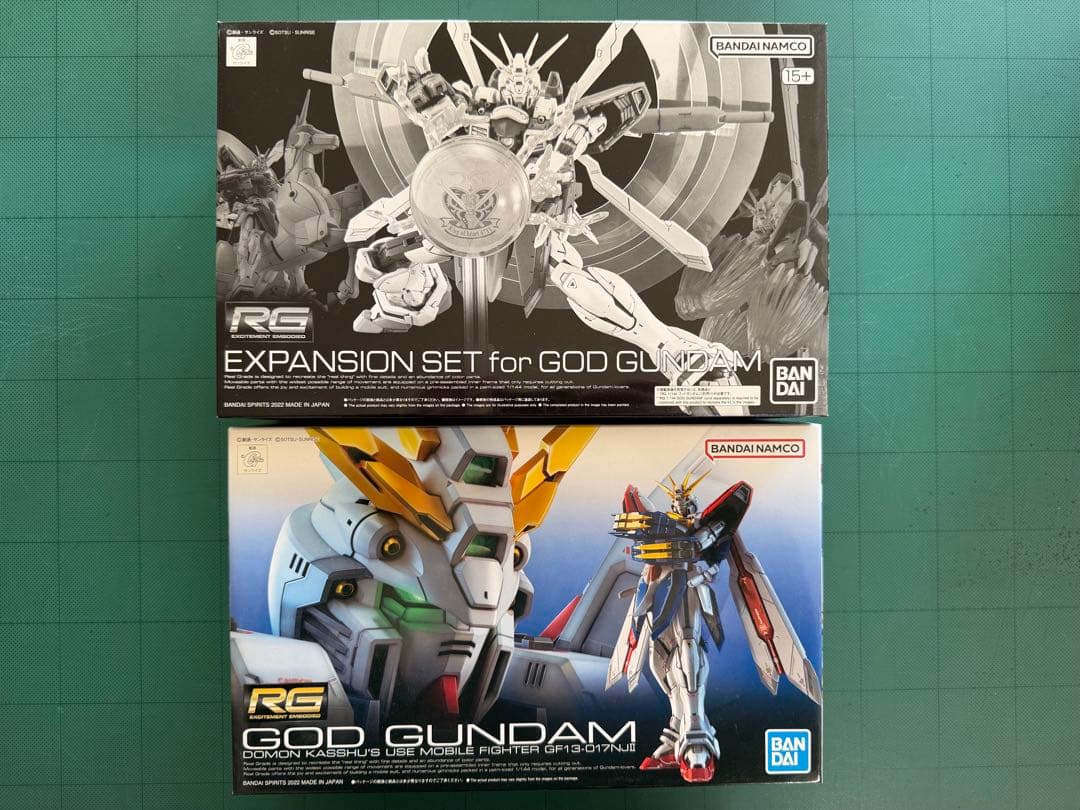 RG ゴッドガンダム、拡張セット