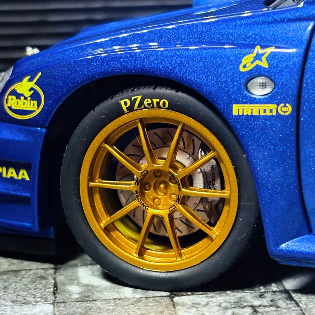 1/18 AUTOart スバル インプレッサ WRC 2003 ツールドコルス