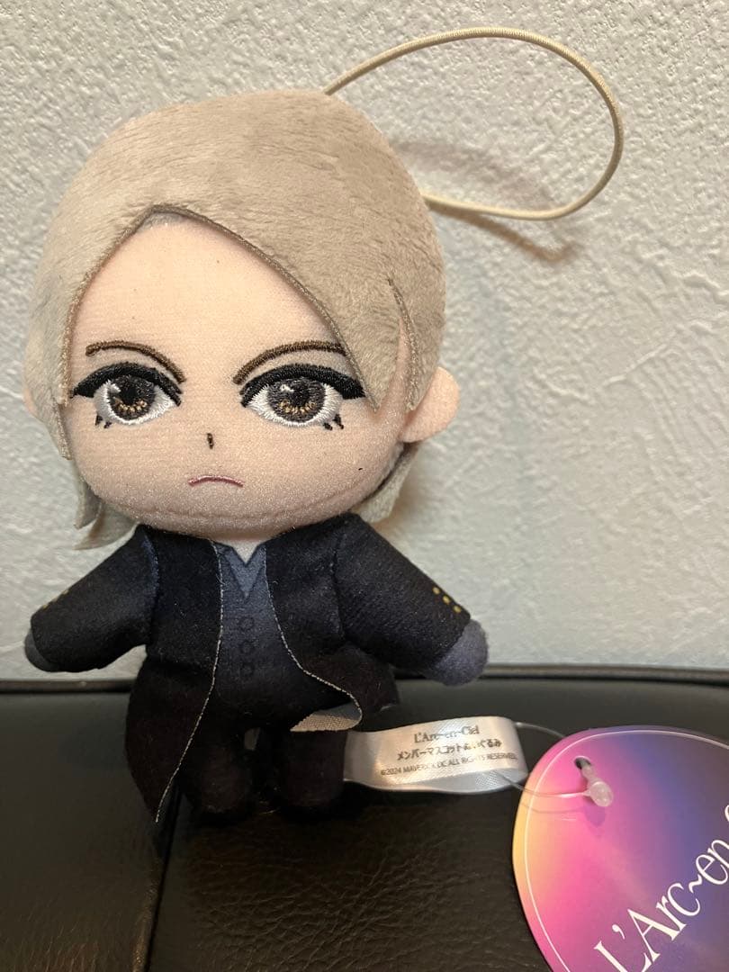 ROUND1限定　ラルク　おすわりぬいぐるみ＆マスコット＆ステッカー　フルコンプ