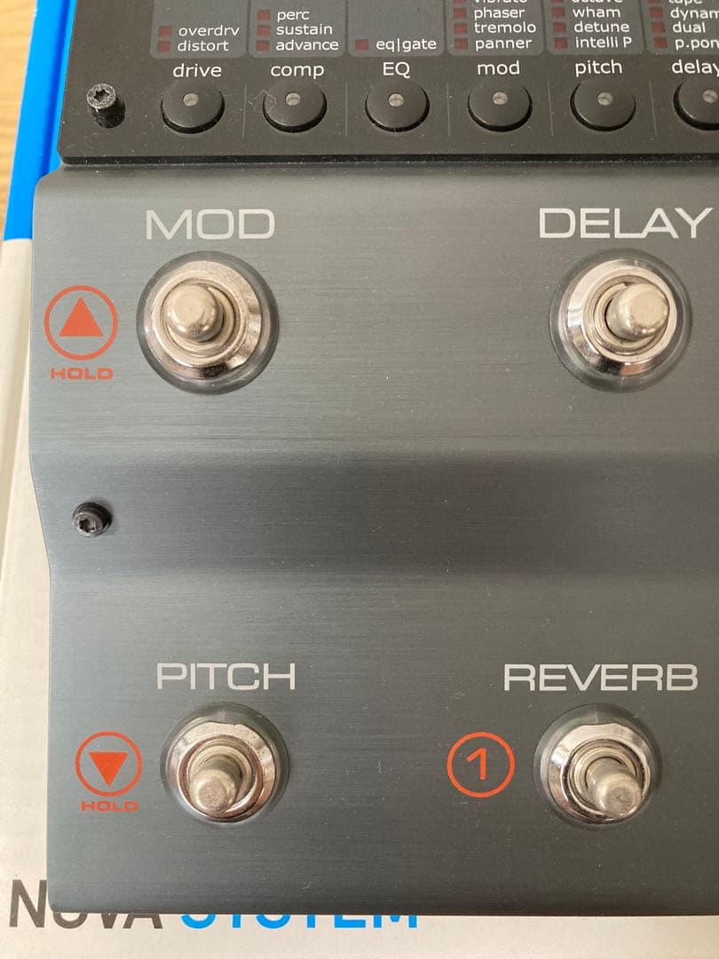 【箱付美品】tc electronic NOVA SYSTEMギターエフェクター