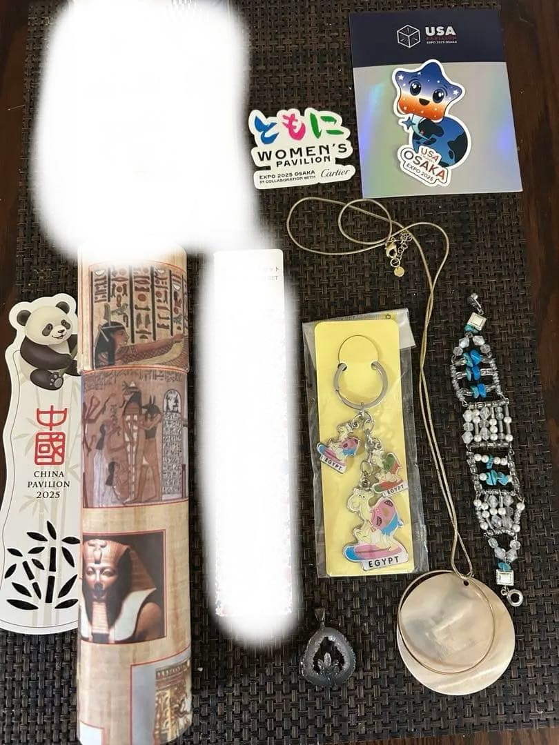 ミャクミャクくじぬいぐるみ2等と3等その他おまけ