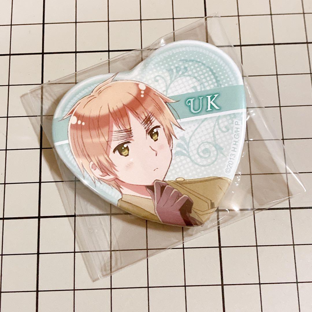 ヘタリア ふぉーちゅん☆ハート缶バッジ イギリス