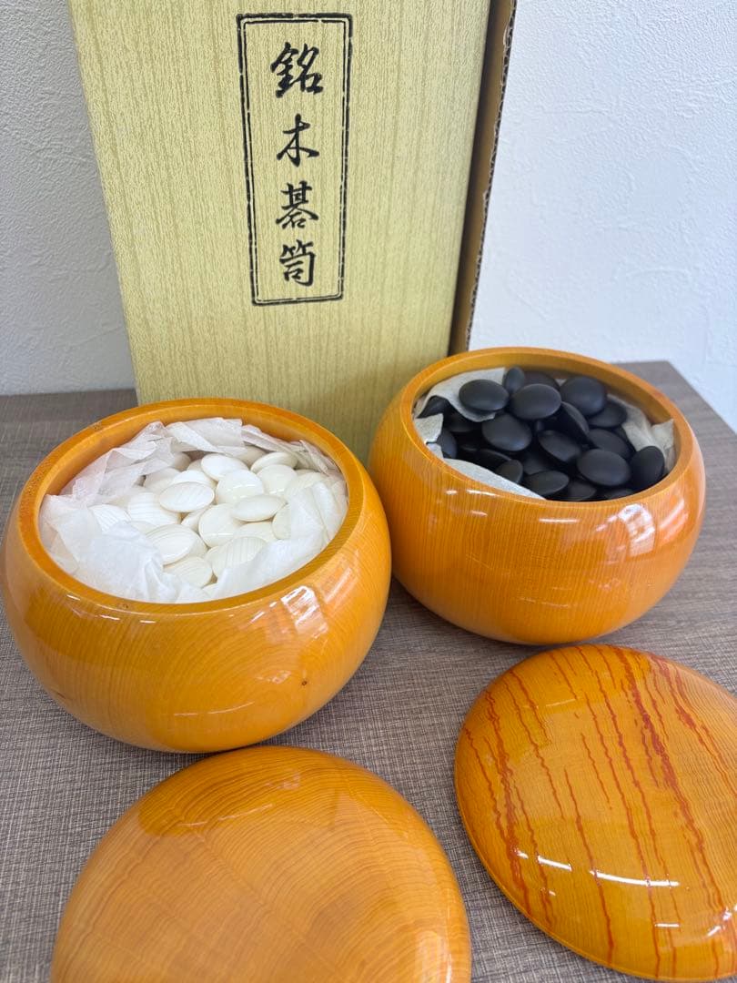 本蛤碁石 31号 180個 本那智黒 181個 厚み9.4cm 囲碁 碁石