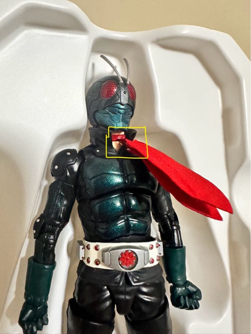 (破損) S.H.Figuarts真骨彫 仮面ライダーnext 1号サイクロン号