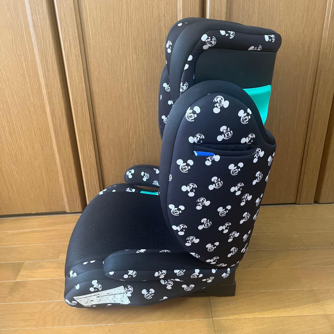 ミッキーマウス ジュニアシート 背もたれ付き