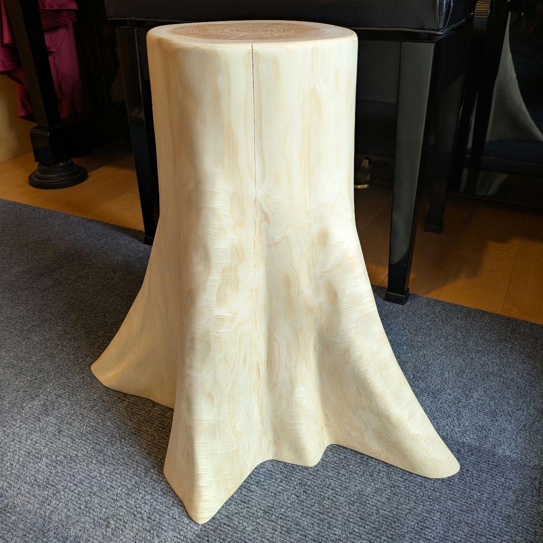Ai　檜　切り株　丸太　椅子　スツール　 高さ約43.5㎝
