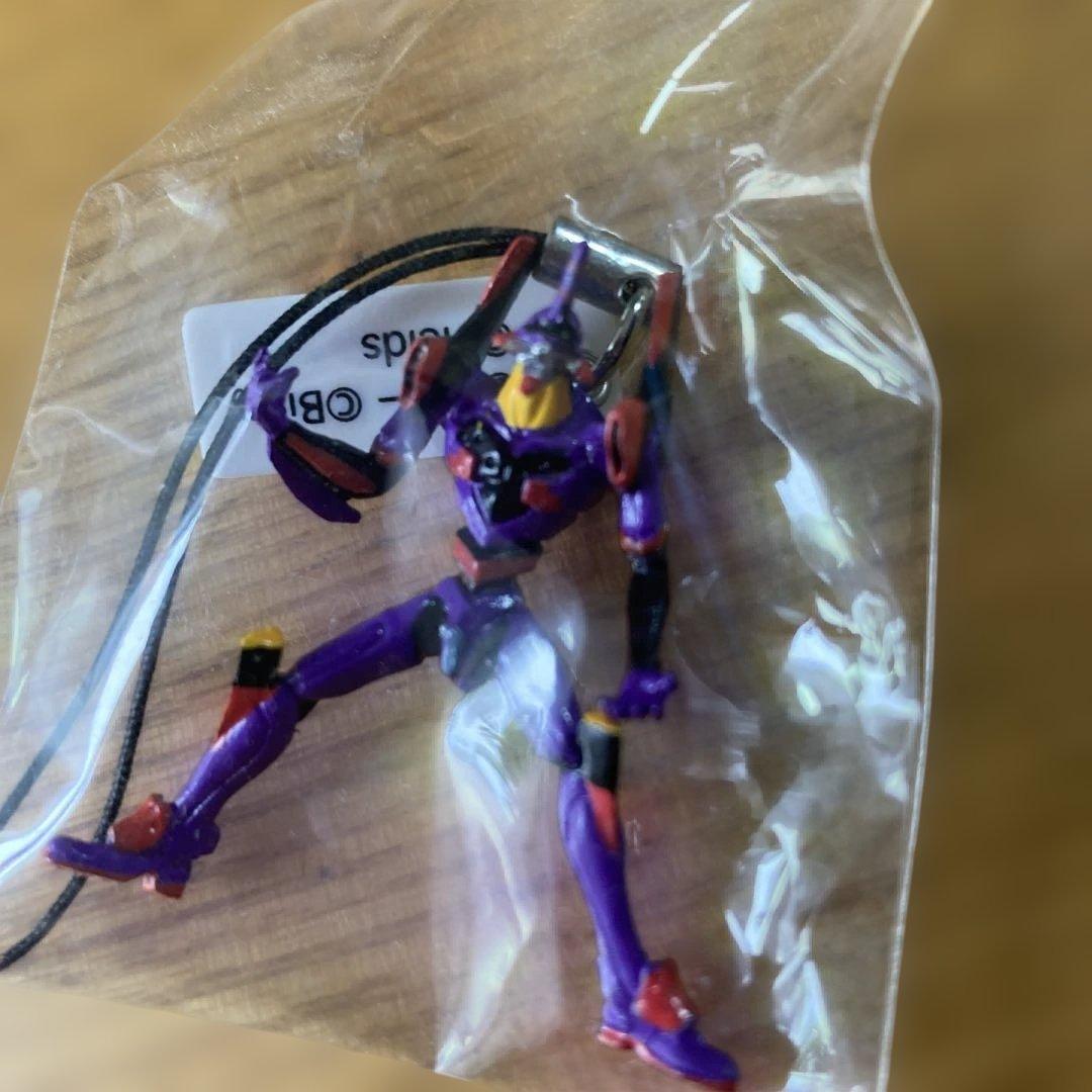 エヴァンゲリオン ストラップフィギュア 紫