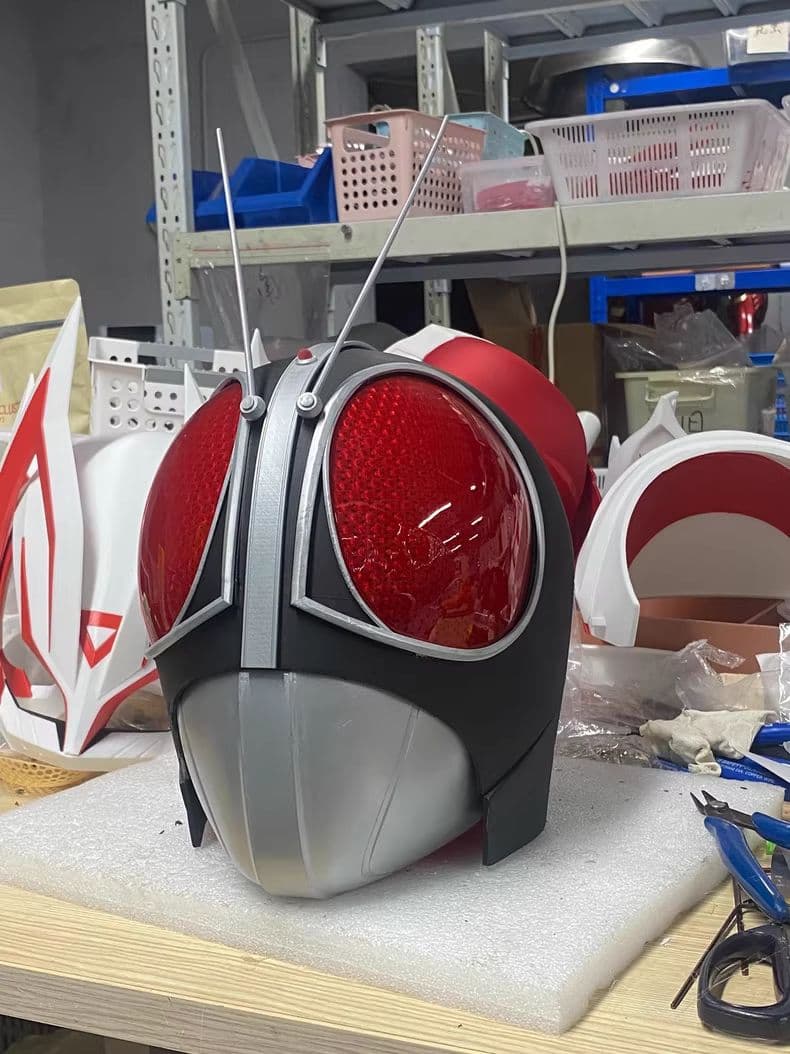 仮面ライダー BLACK RX マスク 1/1 大人着用可能 特撮コスプレ用