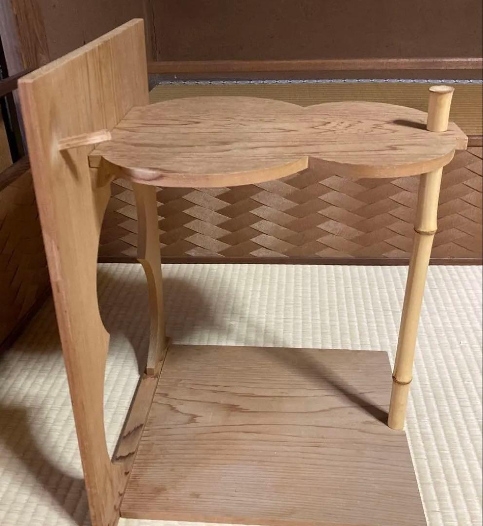 茶道具　棚：淡々斎好み　瓢棚写