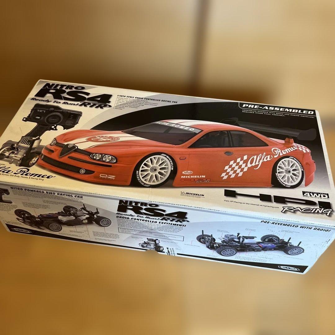 ◆◇◇◆NITRO RS4 Alfa Romeo 4WD ラジコン◆ニトロ未使用