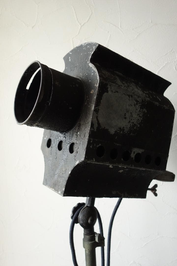 アンティークスタンドライト 明治末期　写真機材、照明