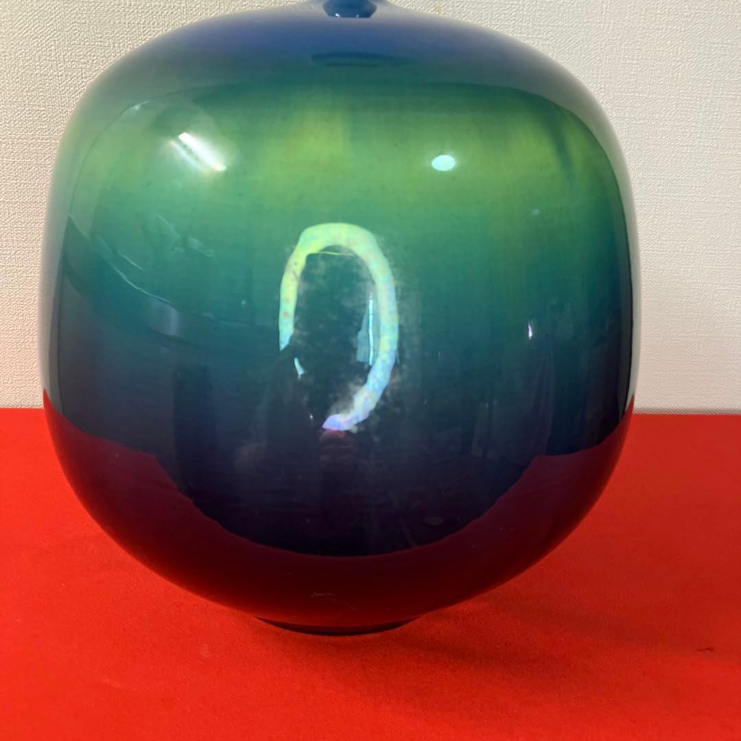 マ*ケ様 三代徳田八十吉.大壺.茶道具 茶室.花入れ