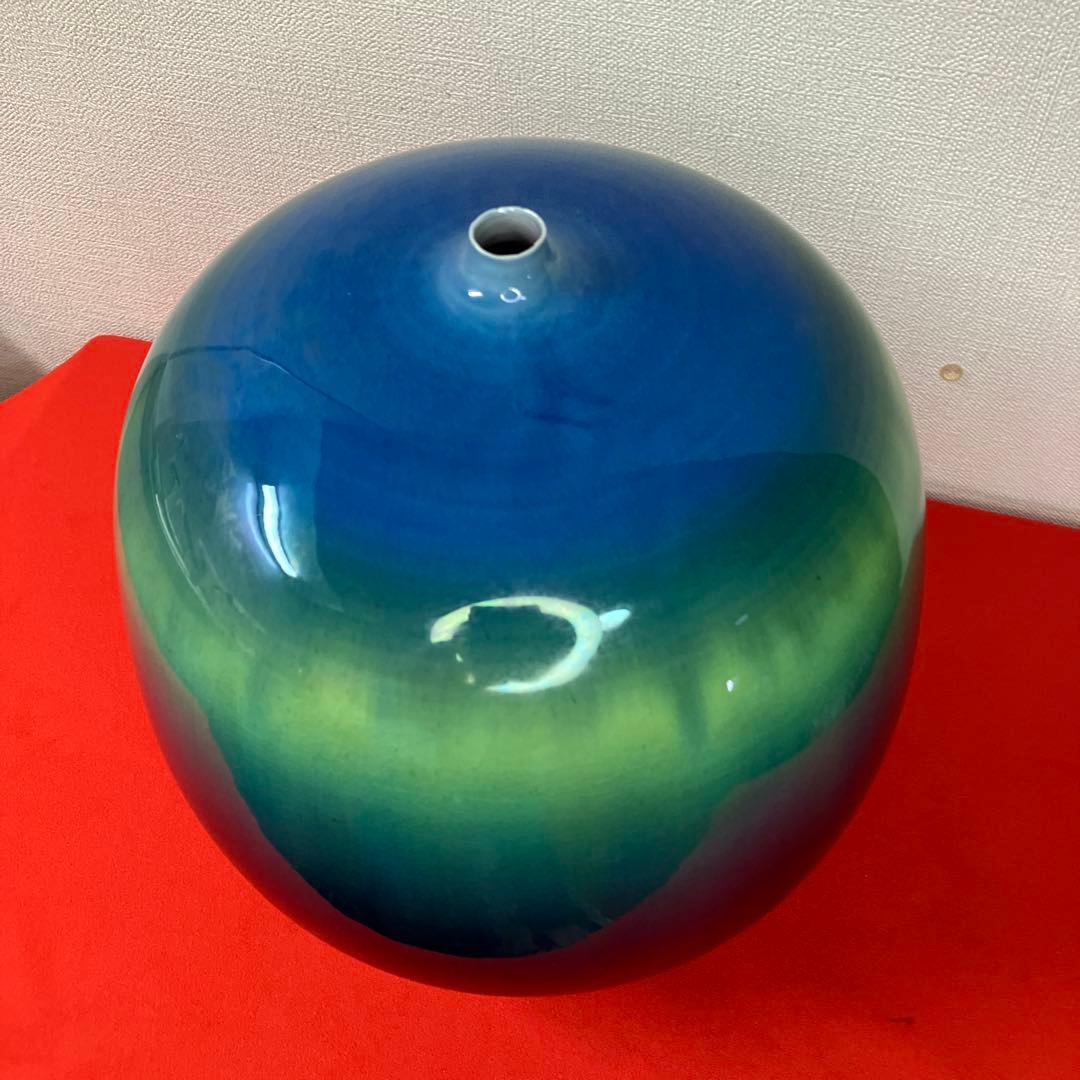 マ*ケ様 三代徳田八十吉.大壺.茶道具 茶室.花入れ