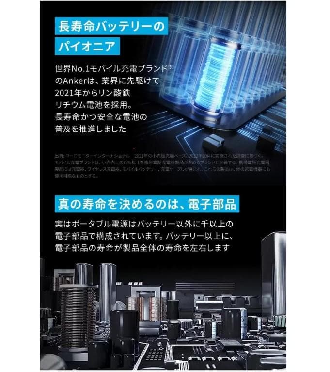 Anker アンカー ポータブル電源 A1772511 Solix F1500