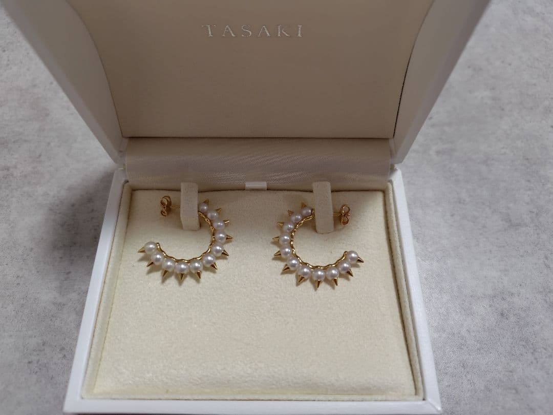 TASAKI デインジャートライブ イヤリング　ピアス　YG タサキ