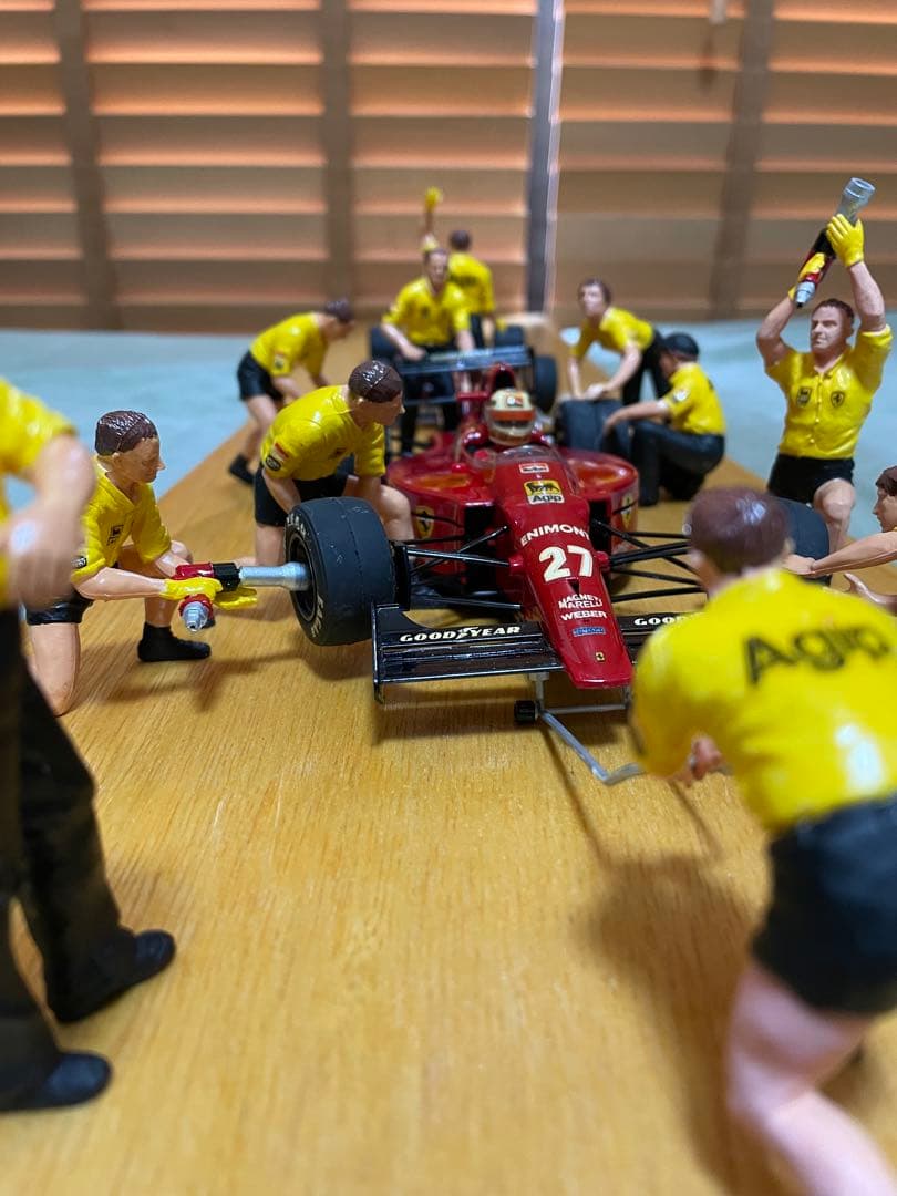 フェラーリ F189 フェラーリ 640 ピットクルーセット 廃盤 マンセル