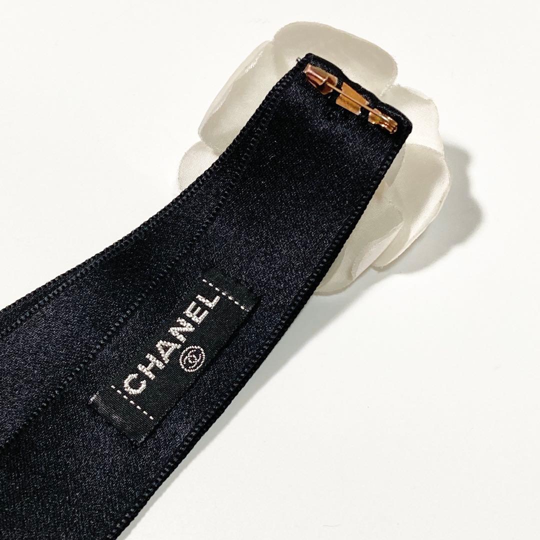 CHANEL シャネル カメリア リボン ブローチ vintage