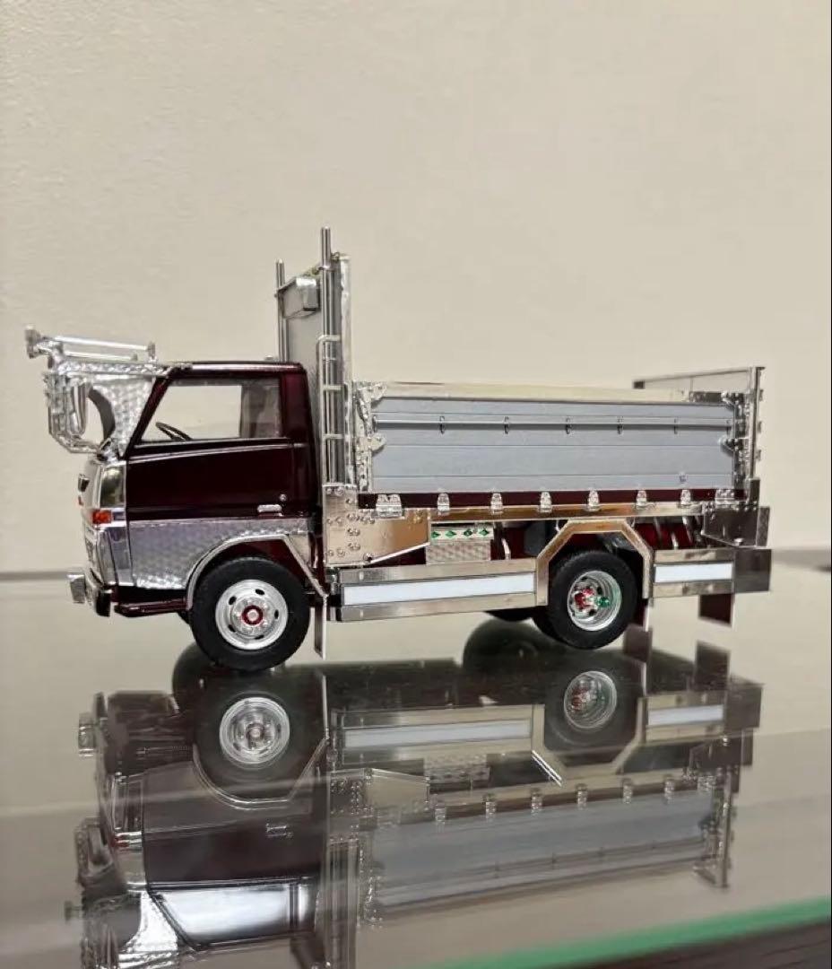 デコトラプラモデル　煙突マフラー　フジミ　1/32 レンジャー 完成品