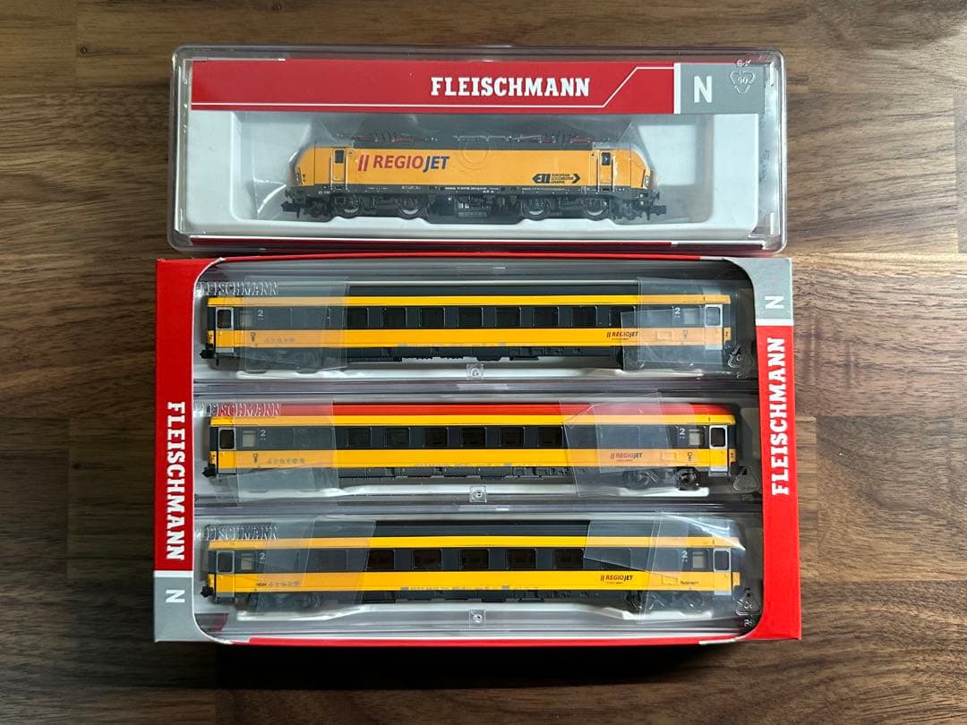 FLEISCHMANN Nゲージ REGIOJET 鉄道模型セット
