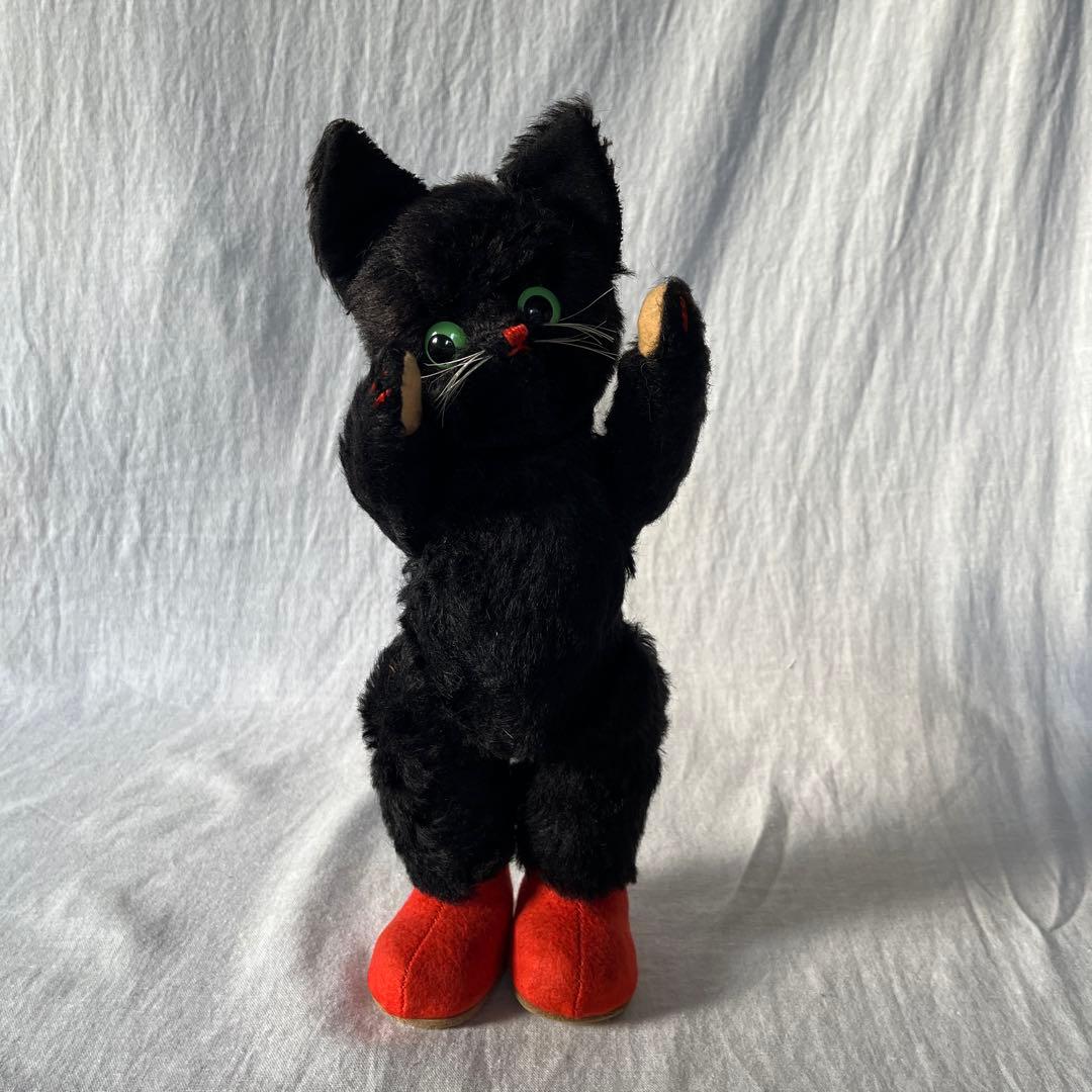 ドイツ　アンティーク　黒ねこ　kersa