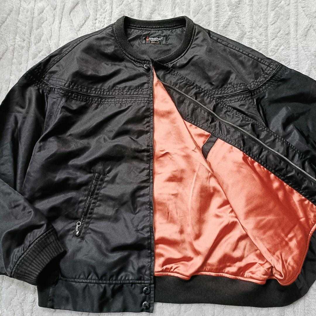 TOWNCRAFT ダービージャケット　カップショルダー ナイロン レーヨン M