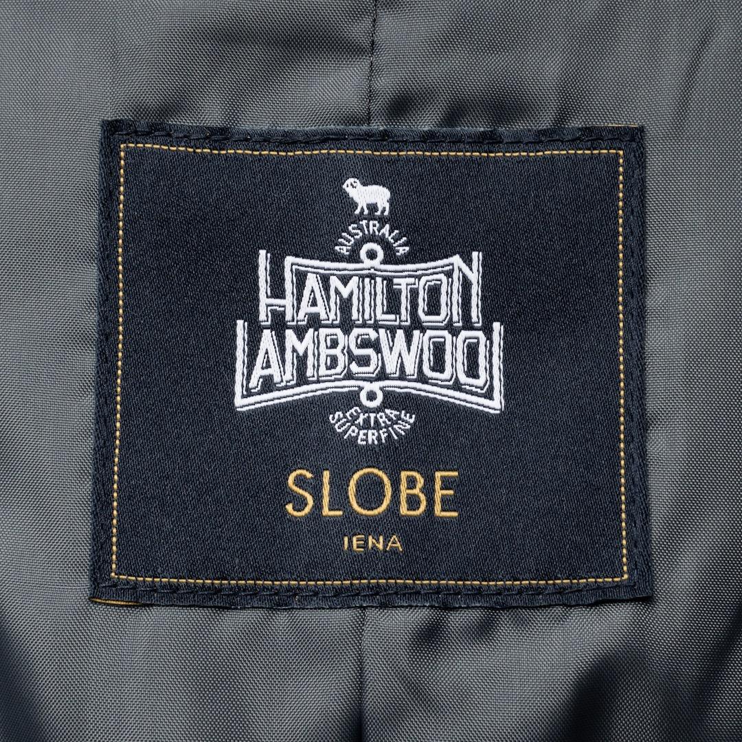 美品 SLOBE IENA HAMILTONダブルフェイスロングチェスターコート