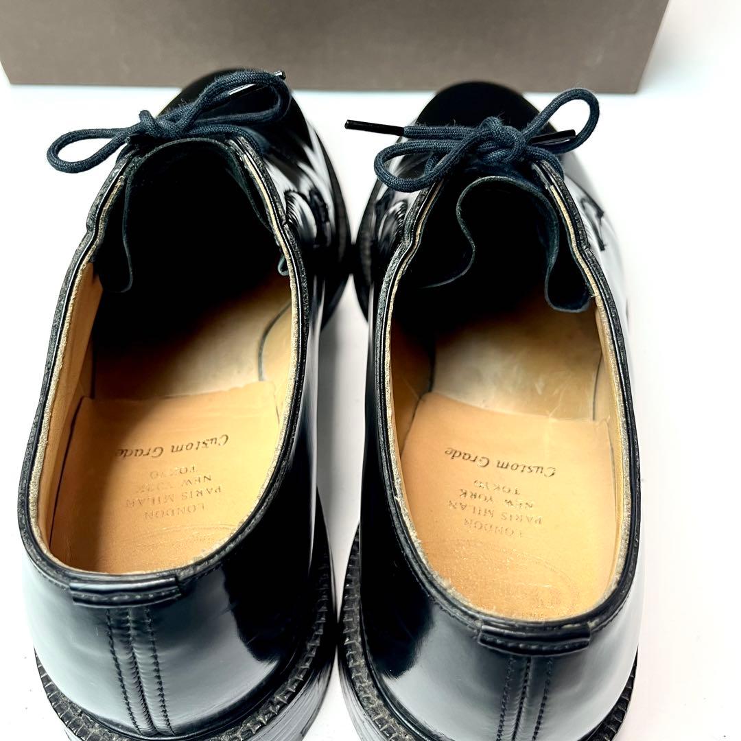 箱・保存袋付き/27cm相当/極美品✨チャーチ シャノン プレーントゥ ブラック