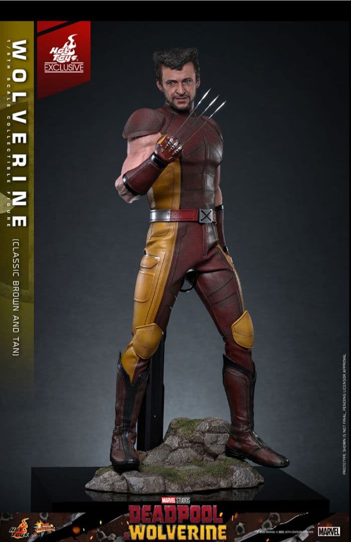 クリスマスSAIL ホットトイズ　ウルヴァリン　ブラウンスーツ版