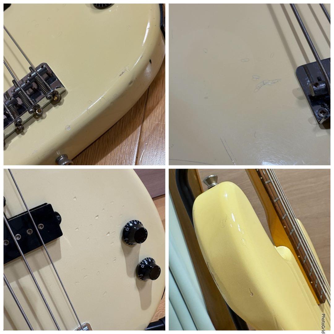 q*w様 PBタイプ ロゴ消・passion パッション 日本製 エレキベース