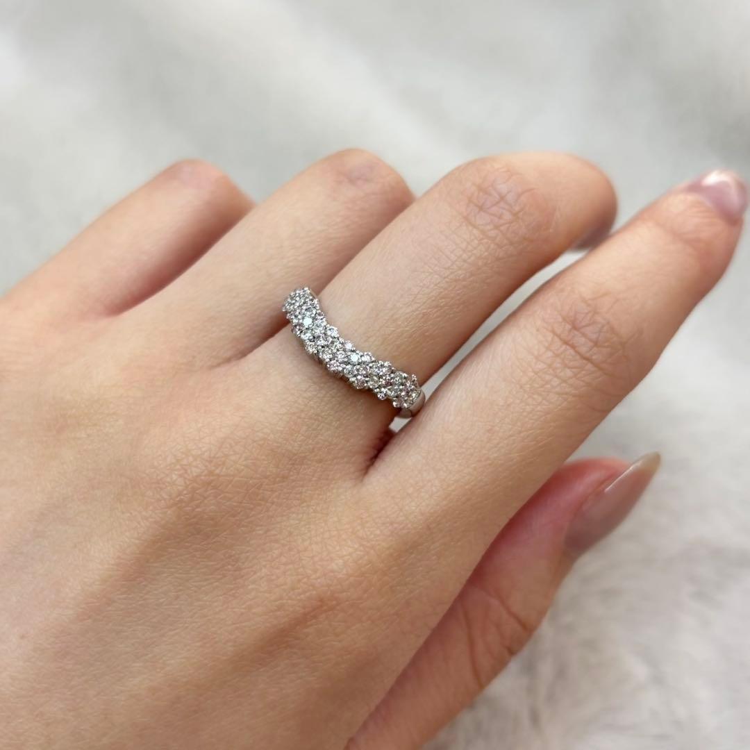 『専用です』天然無処理ピンクダイヤモンド カラーレススタッカブル 計0.50ct