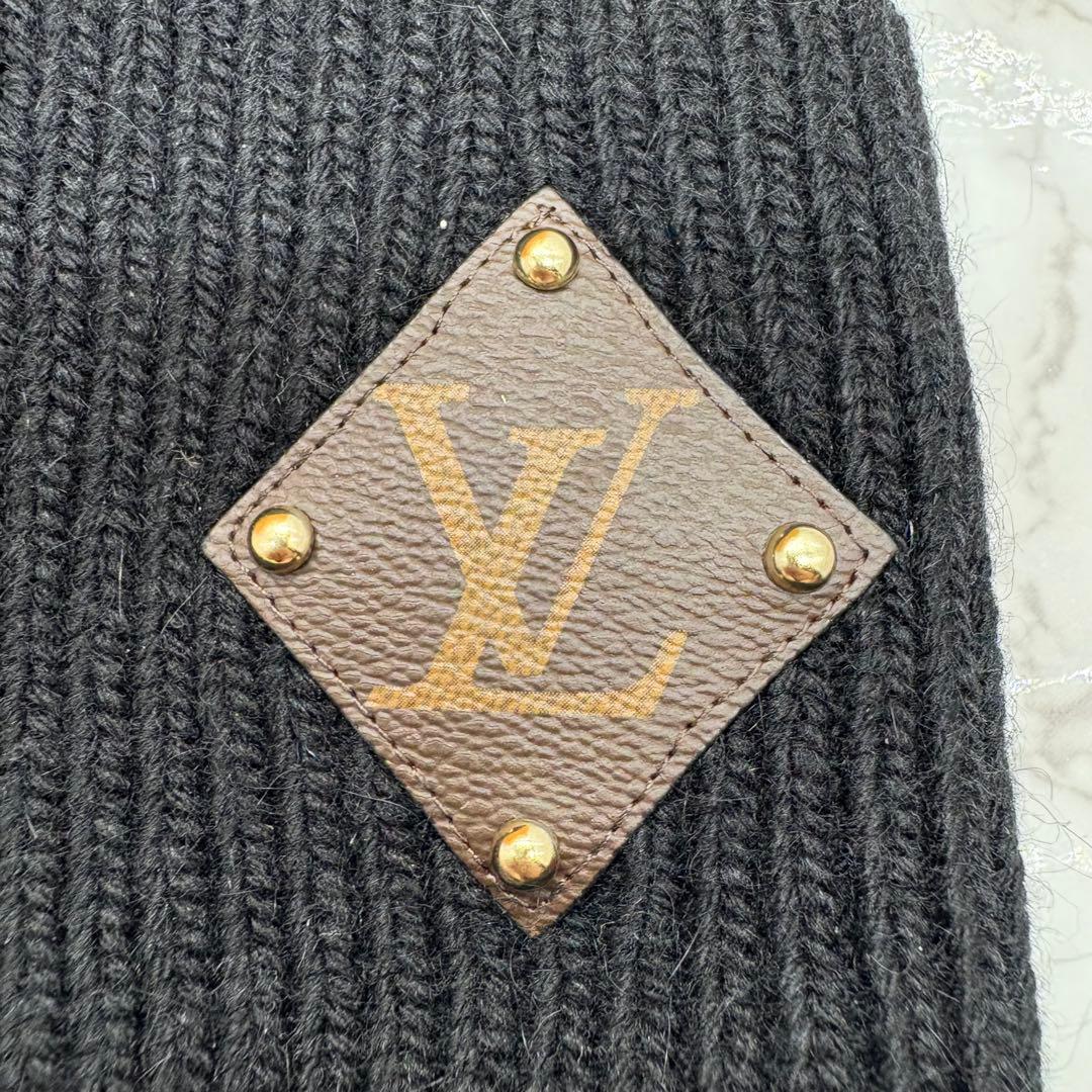 【新品未使用】ルイヴィトン ボネ LVビー二ー モノグラム ニット帽