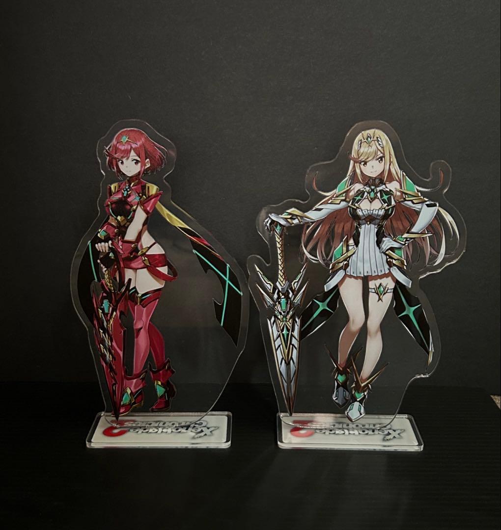 ゼノブレイド2ホムラヒカリ1/7スケール 塗装済完成品フィギュア　アクスタセット