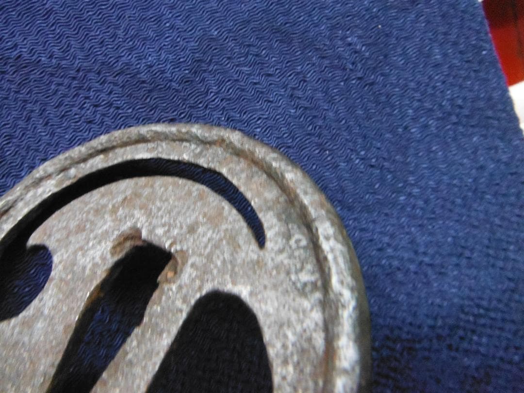 刀装具・鍔・甲冑師　(つば) ・巴紋透かし・江戸時代