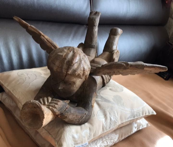 エンゼル【18世紀前後フランス】木彫