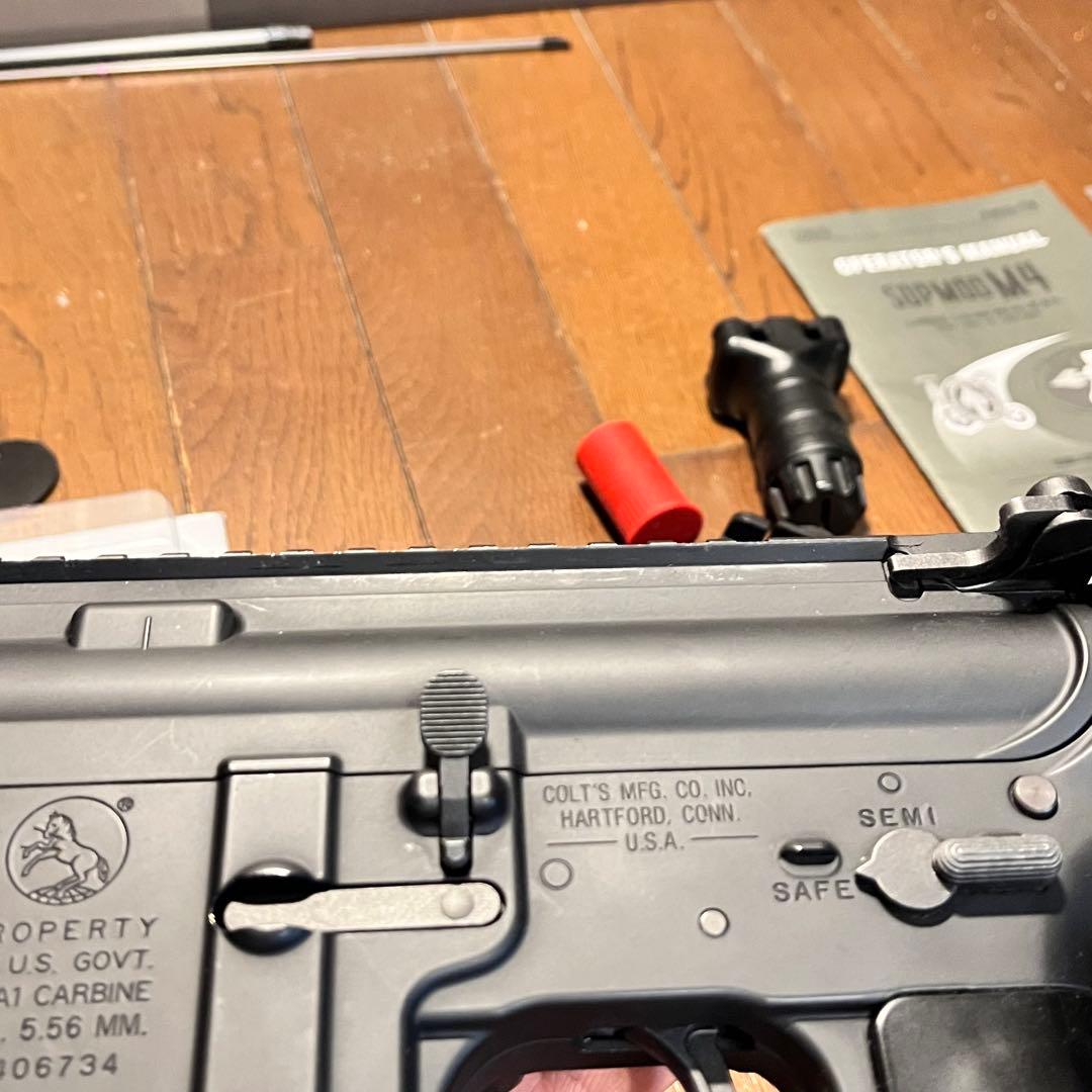 東京マルイ 次世代電動ガン M4 CQB-R 中古　カスタムパーツ多数！