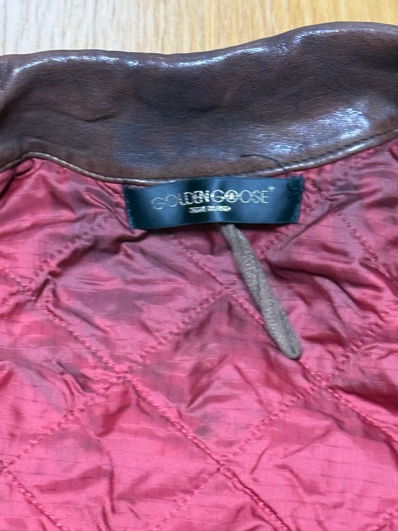 【希少Mサイズ】ゴールデングースシングルライダース