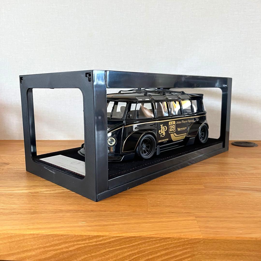PYOMAROさま専用1/18 フォルクスワーゲン バス JPSカラー