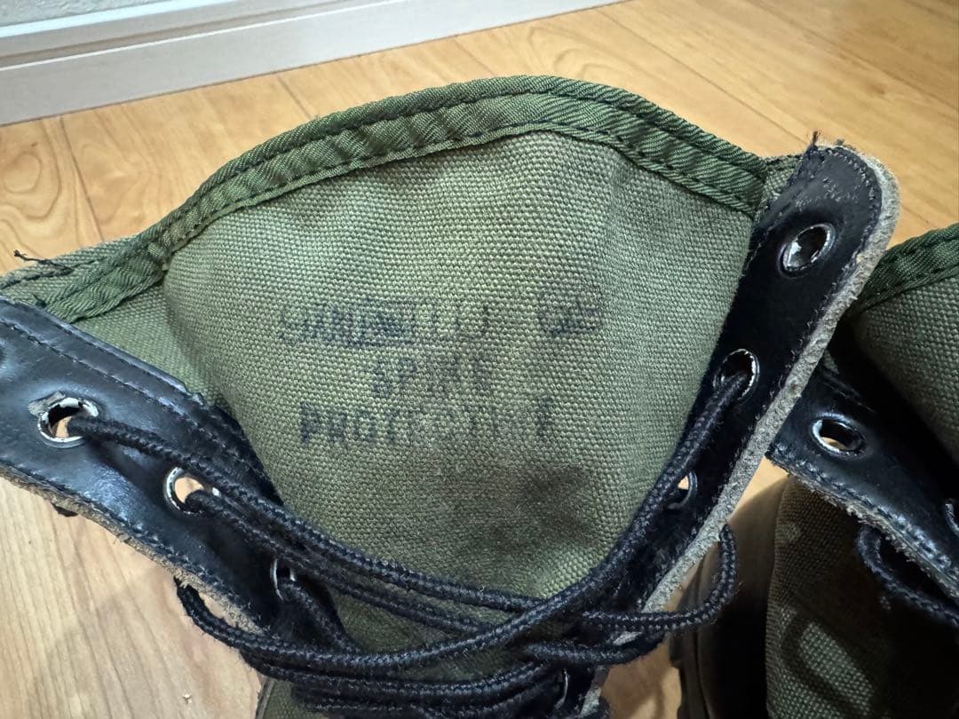 【米軍実物】1969年製 極上品 ジャングルブーツ9XN（26㎝前後） ナム戦