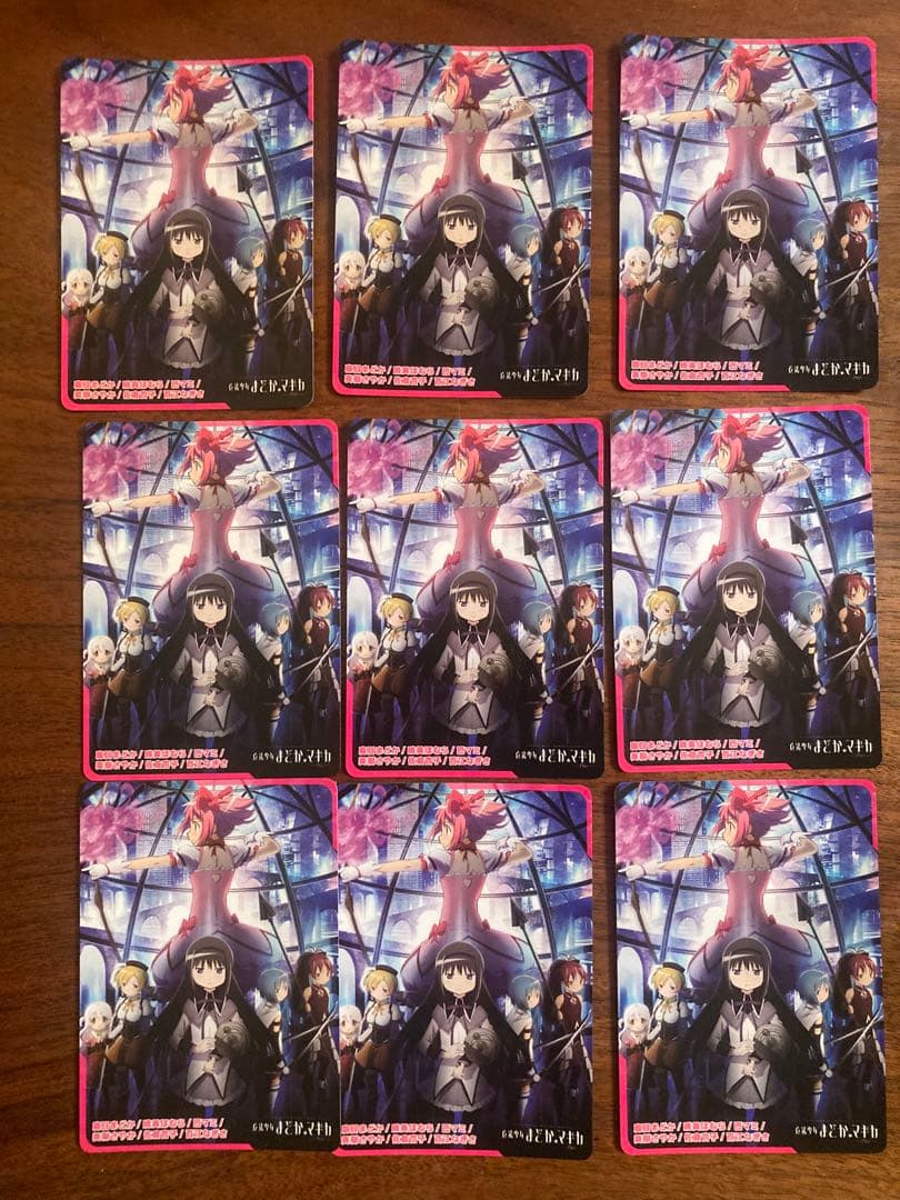 未使用　美少女モバゲー　魔法少女まどか☆マギカ　まどマギ　プロモカード　コミケ