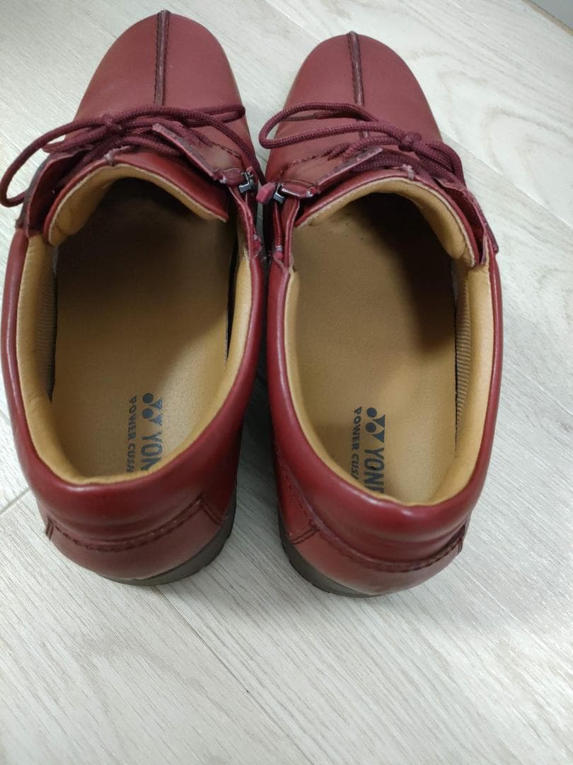 ヨネックス MT-08 ダークレッド 旅ウォーク　革靴 天然皮革 匿名配送