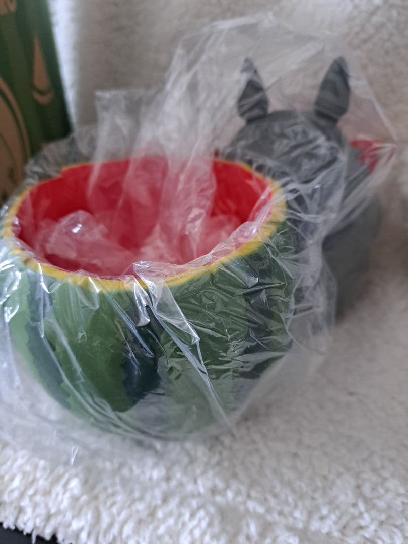 ジブリ　となりのとドア　プランターカバー　　スイカ畑から