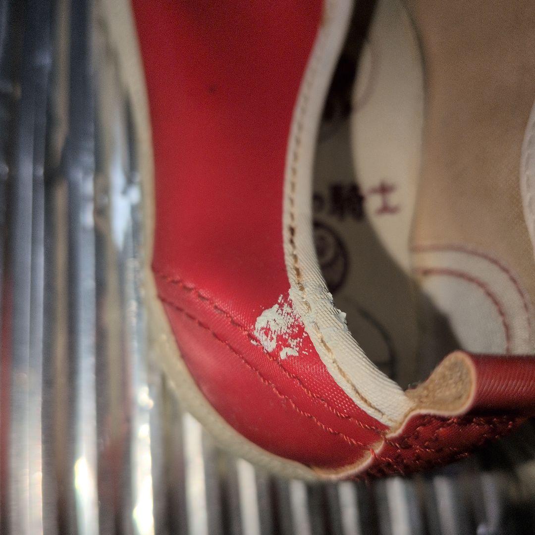 超昭和レトロなヴィンテージ子供運動靴未使用リボンの騎士