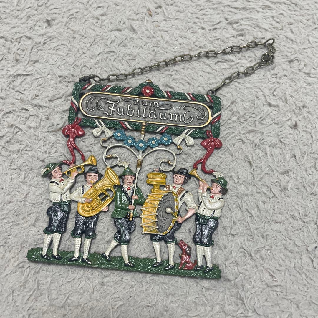 ドイツ kuhn キューン社 壁飾り　アンティーク zum Jubiläum