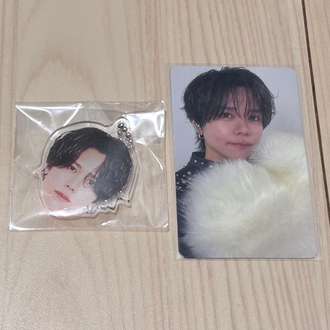 INI 藤牧京介 顔アクキー XQUARE MASTERPIECE